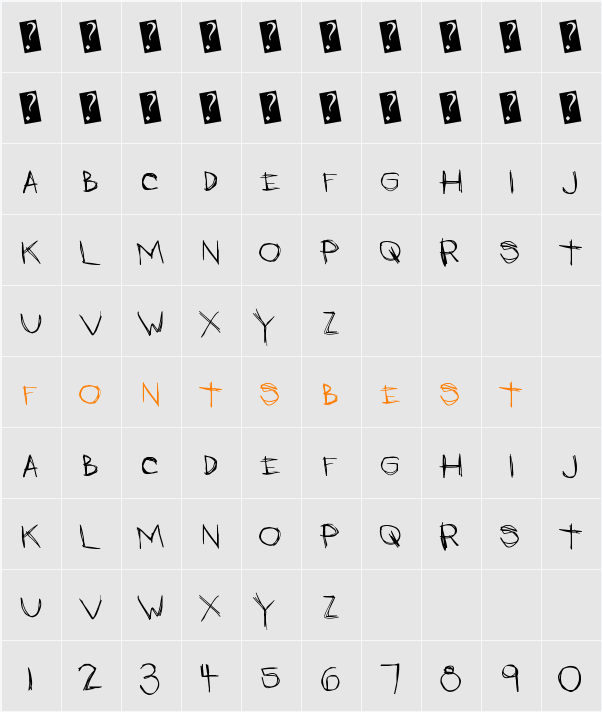 LateNights Character Map