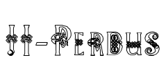 JI-Perdus Font Image