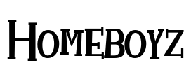 Homeboyz Font Image