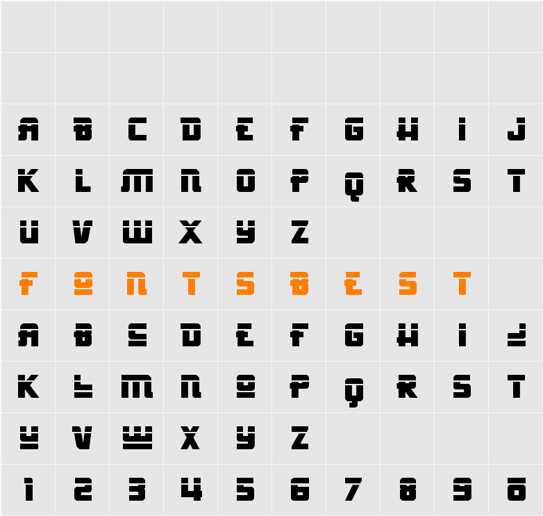 Hong Kong Hustle Laser Character Map