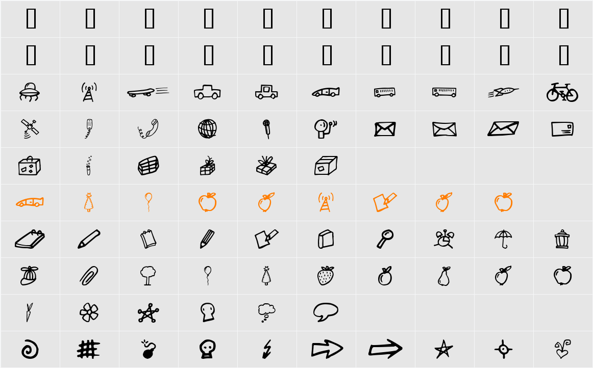 lindkvist2 Character Map