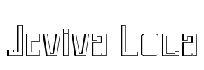 Jeviva Loca Font Image