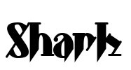 Shark Font Image