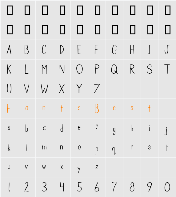 Smarty Pants Character Map
