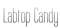 Labtop Candy Font Image