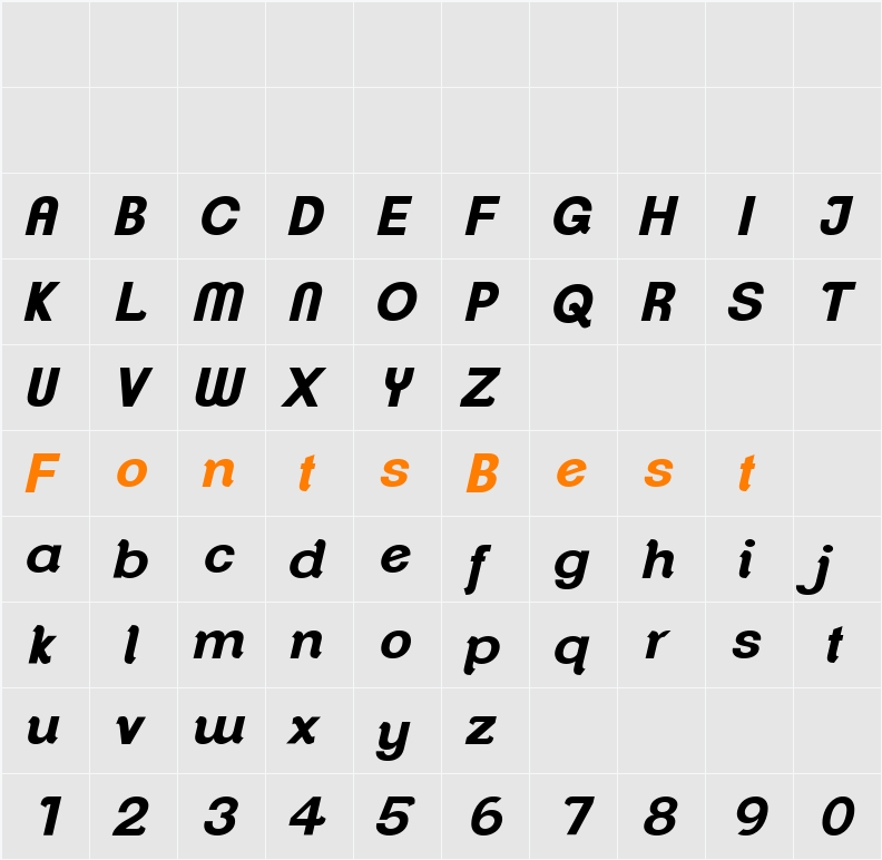 ClementePDan Character Map