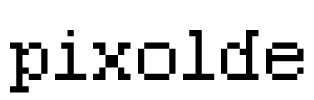 pixolde Font Image