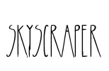 Skyscraper Font Image