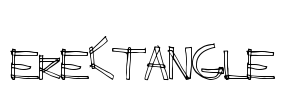 ErectAngle Font Image