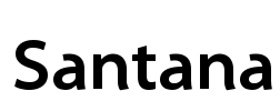Santana Font Image