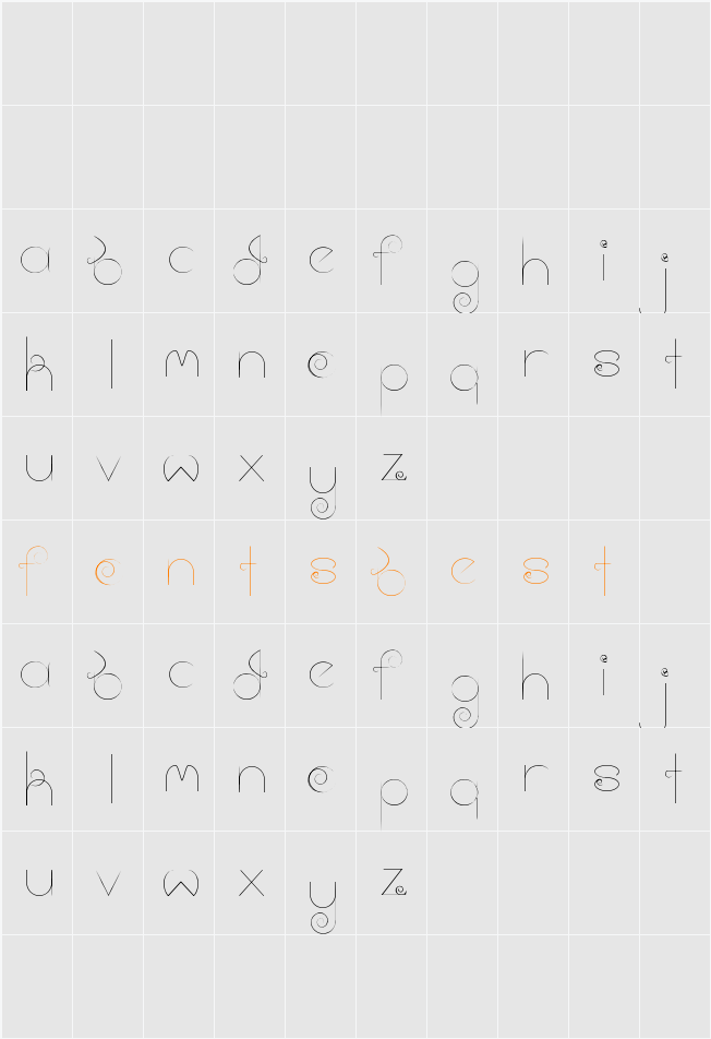 cloud Character Map