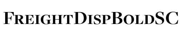 FreightDispBoldSC