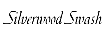 Silverwood Swash Font Image