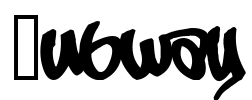 Subway Font Image
