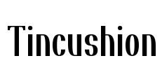 Tincushion Font Image