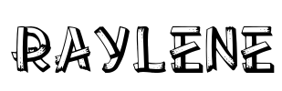 RAYLENE Font Image