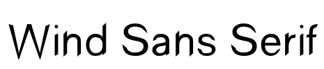 Wind Sans Serif