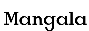 Mangala Font Image