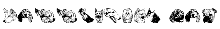 DoggyPrint AOE Font Image