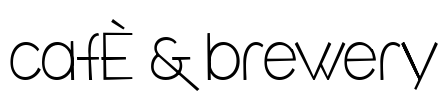 cafÈ & brewery Font Image