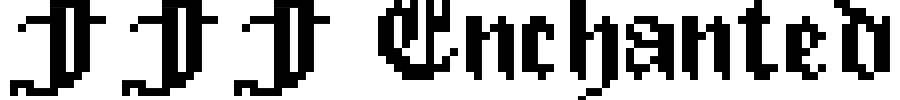FFF Enchanted Font Image