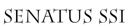 Senatus SSi Font Image
