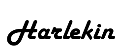 Harlekin Font Image
