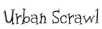 Urban Scrawl Font Image