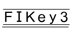 FIKey3 Font Image