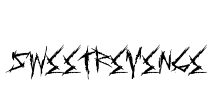 SweetRevenge Font Image