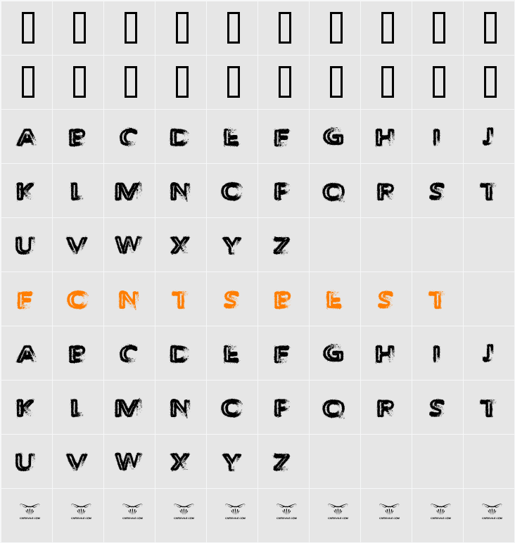 The Decompozed Character Map