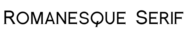 Romanesque Serif