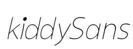 kiddySans Font Image