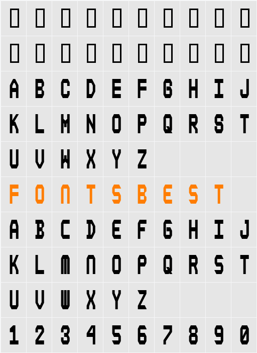 Composite Character Map