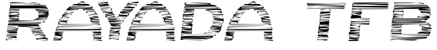 Rayada tfb Font Image