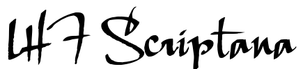LHF Scriptana Font Image