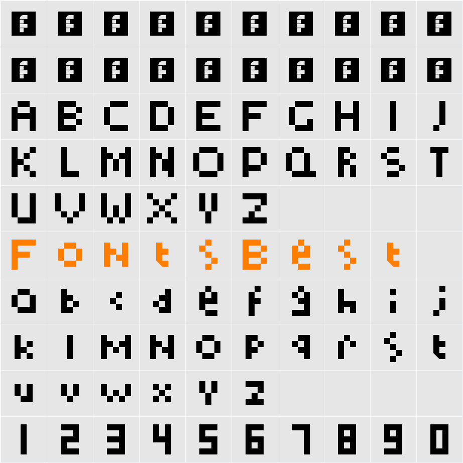 TooSimple Character Map