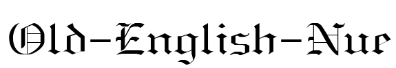 Old-English-Nue