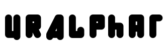 URALphat Font Image