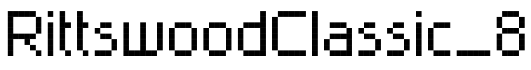 RittswoodClassic_8 Font Image