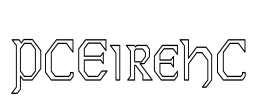 PCEireHC Font Image