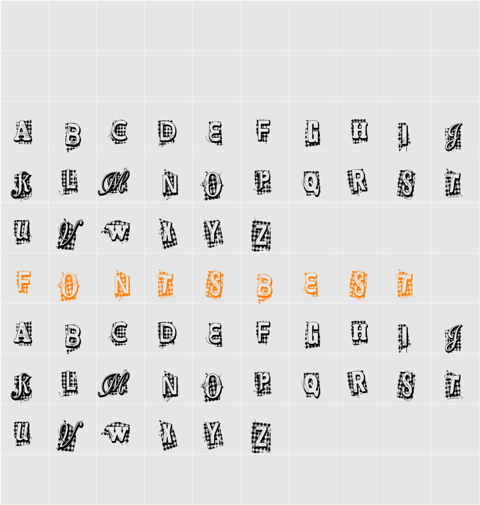 VTKS Xtra Character Map
