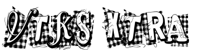 VTKS Xtra Font Image