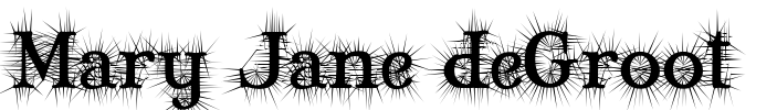 Mary Jane deGroot