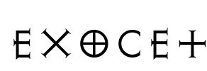 Exocet Font Image