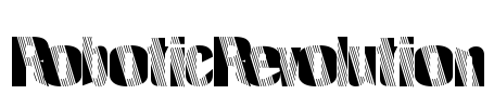 RoboticRevolution Font Image