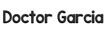 Doctor Garcia Font Image