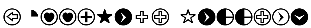 PizzaDude Bullets Font Image