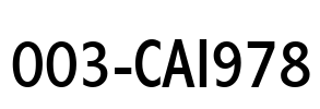 003-CAI978