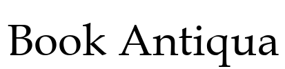 Book Antiqua
